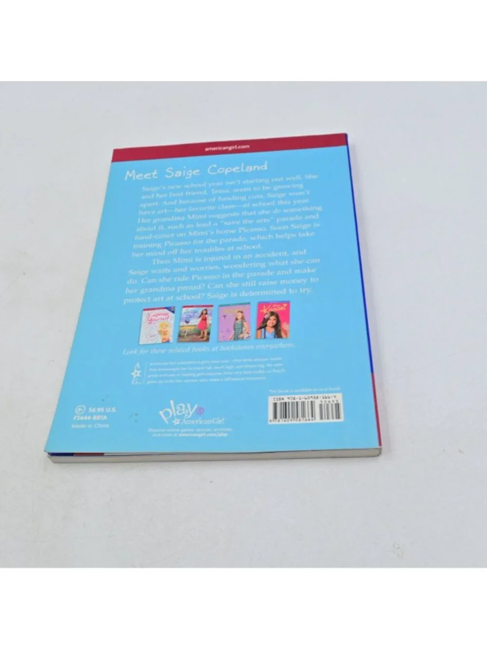 American Girl Book Set Of 4 Kit McKenna Rebecca Saige Story Paperback Collection